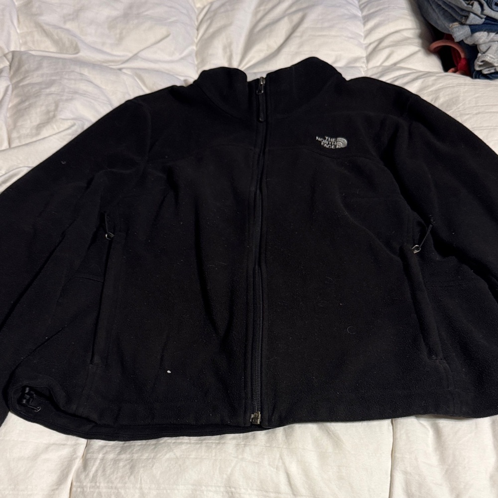 The North Face Black Full-Zip Fleece Jacket